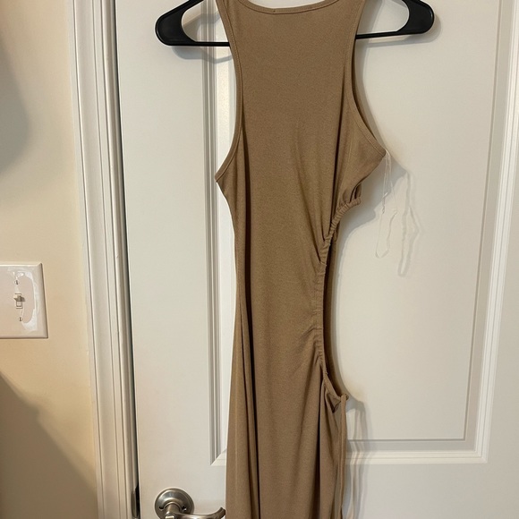 Meshki Denver Ribbed Dress - Camel - Picture 5 of 6